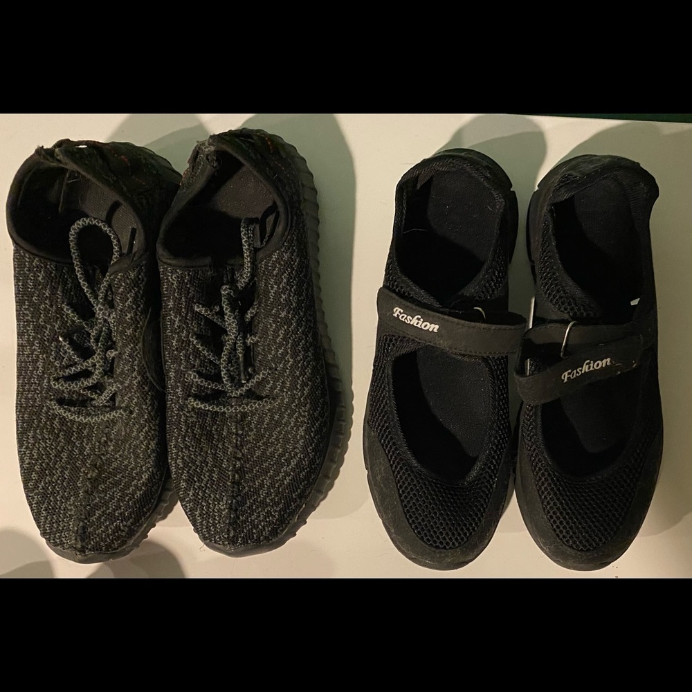 Light weight comfortable shoes, lightly used